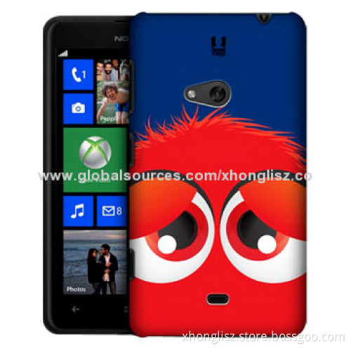 Cute Water Printing PC Mobile Phone Cases for Nokia 625, Various Patterns Welcomed